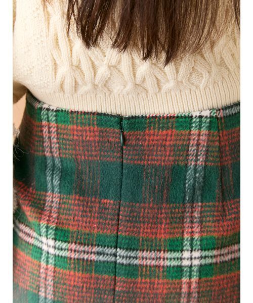 LILY BROWN（リリーブラウン）の「フロントビットデザインミニスカート（スカート・レディース・グリーン/ブラウン/ブラック・0/1）」の9枚目の写真