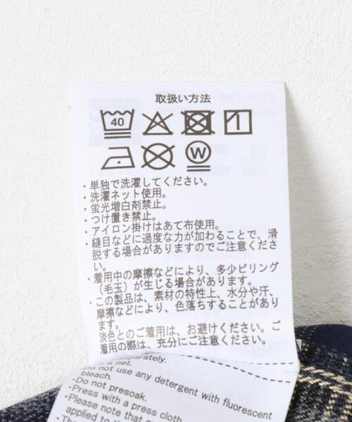 ITEMS URBANRESEARCH(アイテムズ アーバンリサーチ)の「起毛チェックルーズシャツ(シャツ/ブラウス・レディース・レッド/ブラウン/ネイビー・FREE)」の16枚目の写真