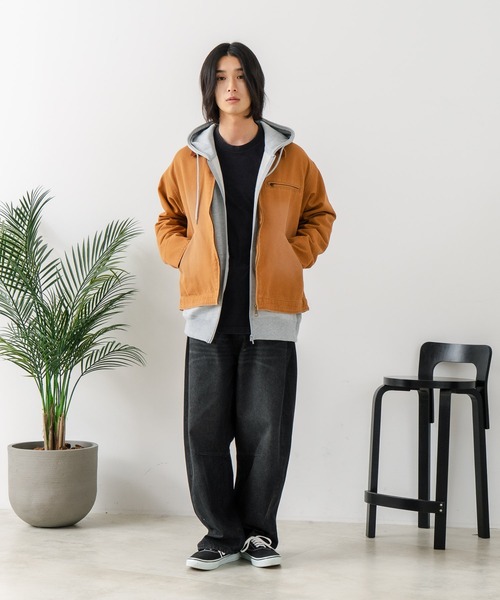 brknhome（ブロークンホーム）の「【BRKNHOME/ブロークンホーム】ダック 襟コーデュロイ ジャケット（ブルゾン・メンズ・キャメル/ブルー・LARGE/MEDIUM）」の22枚目の写真
