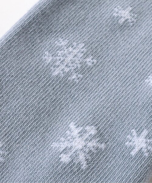 apres les cours（アプレレクール）の「【ジュニア対応】ハート・雪柄タイツ（タイツ/ストッキング・キッズ・アイボリー/サックスブルー・90/100/110/140/120）」の7枚目の写真