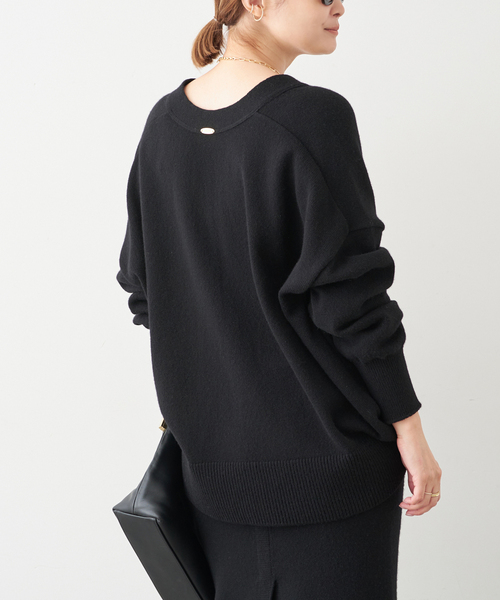 追加 OLBIA Vネック プルオーバー（ニット/セーター）｜Deuxieme