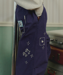 RONRON（ロンロン）の「DRAWING STITCH PARACHUTE PANTS NAVY（その他パンツ）」