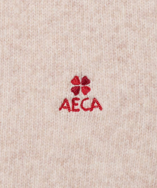 AECA（エイカ）の「GRADATION SPRAY WASHED KNIT-IVORY（ニット/セーター・メンズ・その他・LARGE/SMALL/MEDIUM）」の5枚目の写真