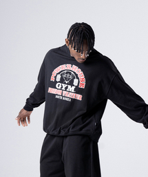 FREEDOM（フリーダム）の「パワーハウスツートンロゴオーバーサイズスウェットシャツ（ブラック）（スウェット）」