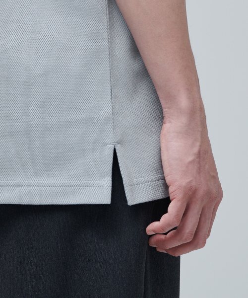MUSINSA STANDARD（ムシンサスタンダード）の「スリットネックピケタートルネックシャツ[ライトグレー]（ポロシャツ・メンズ・その他・SMALL/MEDIUM/LARGE/X-LARGE/XX-LARGE/XXX-LARGE）」の7枚目の写真