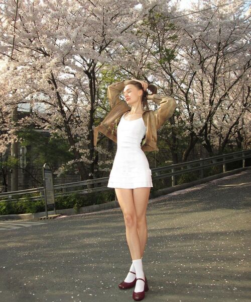 YOUHEE(ユヒ)の「EYELET FRILL DRESS WHITE(ワンピース・レディース・その他・FREE)」の17枚目の写真