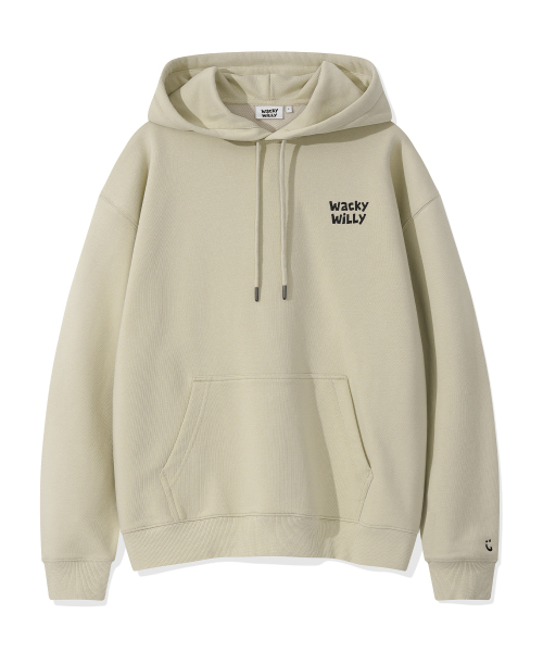 Wacky WiLLy(ワッキーウィリー)の「ロゴタイポグラフィックフードカーキ(パーカー・レディース・その他・SMALL/MEDIUM/LARGE/X-LARGE)」の2枚目の写真