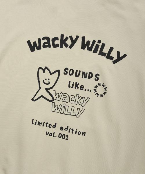 Wacky WiLLy(ワッキーウィリー)の「ロゴタイポグラフィックフードカーキ(パーカー・レディース・その他・SMALL/MEDIUM/LARGE/X-LARGE)」の7枚目の写真