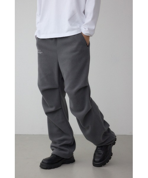 AZUL by moussy（アズールバイマウジー）の「SHELTECH マイクロフリースパンツ（スウェットパンツ・メンズ・ブラック/グレー・LARGE/MEDIUM）」の17枚目の写真