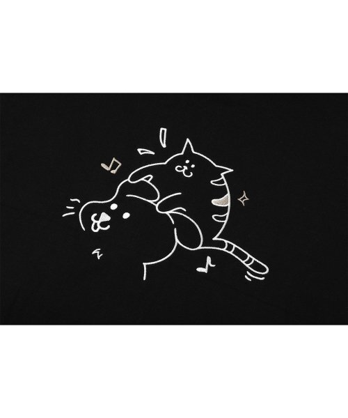 CPGN STUDIO(コンパーニョ)の「Enjoy CAT embroidered hooded Zip-up Black(パーカー・レディース・その他・LARGE/MEDIUM/SMALL)」の6枚目の写真