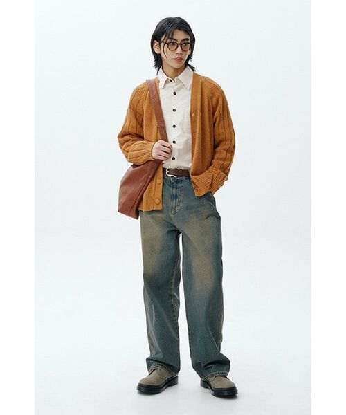 TRAVEL（トラベル）の「カラーウォッシングデニムパンツベージュ（デニムパンツ・メンズ・その他・SMALL/LARGE/MEDIUM）」の3枚目の写真