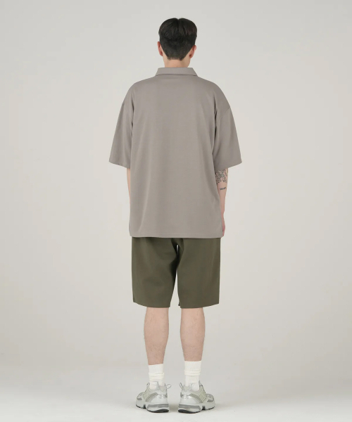 XERO（ゼロ）の「ディープワンタックスウェットショーツ [カーキ]（その他パンツ・メンズ・その他・SMALL/MEDIUM/LARGE/X-LARGE）」の6枚目の写真
