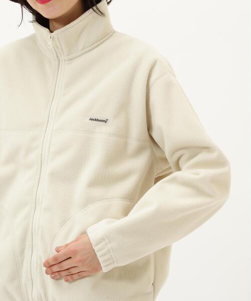 Jack Bunny!!】ブロッキーフリース フルジップブルゾン