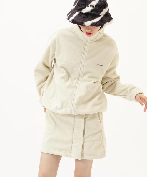 Jack Bunny!!】ブロッキーフリース フルジップブルゾン