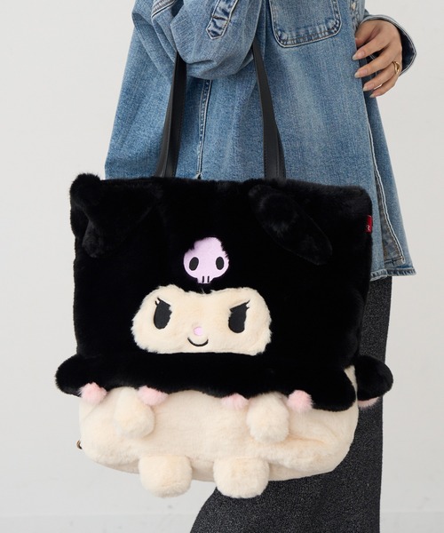 ROOTOTE(ルートート)の「【ROOTOTE】IP.トール.cryptid.サンリオキャラクターズ-A(トートバッグ・レディース・ブラック/ホワイト系その他2/ホワイト系1/イエロー・FREE)」の18枚目の写真