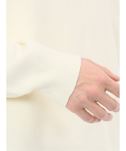 m.f.editorial（エムエフエディトリアル）の「【ストレッチ ウォッシャブル】m.f.エディトリアル メンズ クルー ニット セータ―（ニット/セーター・メンズ・ネイビー/グレー/ブルー/アイボリー・MEDIUM/LARGE/X-LARGE）」の15枚目の写真