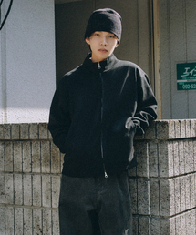 XERO（ゼロ）の「フルジップフィンガーホールスウェットシャツ[ブラック]（ナイロンジャケット）」