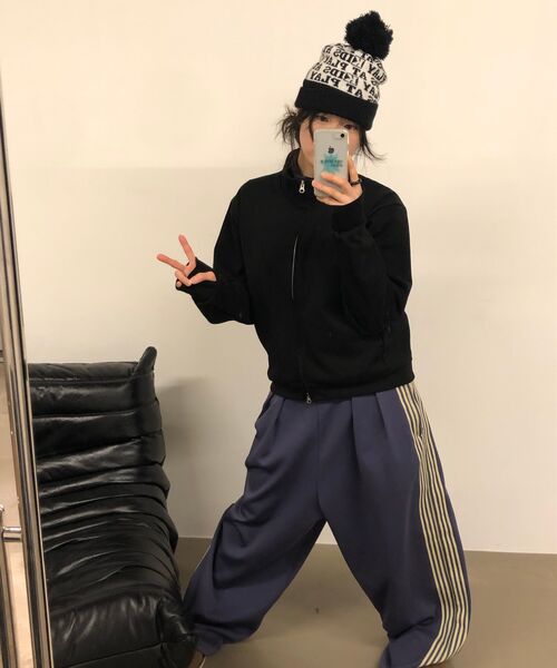 XERO（ゼロ）の「フルジップフィンガーホールスウェットシャツ[ブラック]（ナイロンジャケット・レディース・その他・SMALL/MEDIUM/LARGE/X-LARGE）」の21枚目の写真