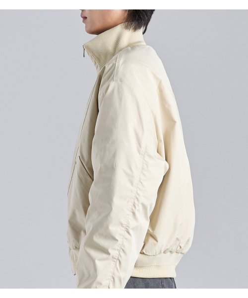 BUTTON SEOUL(ボタンソウル)の「スタンドカラー ブルゾン クロップジャケット (ベージュ)(ブルゾン・メンズ・その他・MEDIUM/LARGE/X-LARGE)」の7枚目の写真
