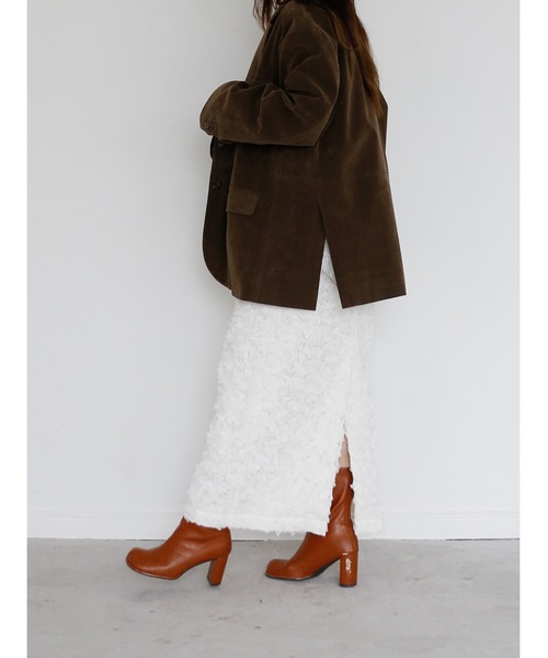 Katrin TOKYO（カトリーントーキョー）の「flower I line skirt（スカート・レディース・アイボリー・XS/S/M/S-Short）」の14枚目の写真
