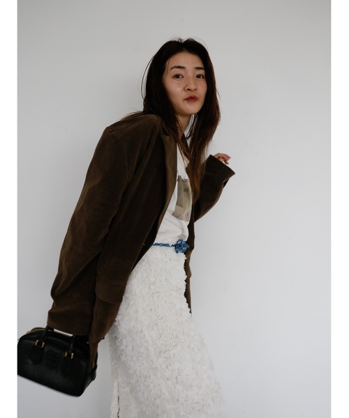 Katrin TOKYO（カトリーントーキョー）の「flower I line skirt（スカート・レディース・アイボリー・XS/S/M/S-Short）」の21枚目の写真