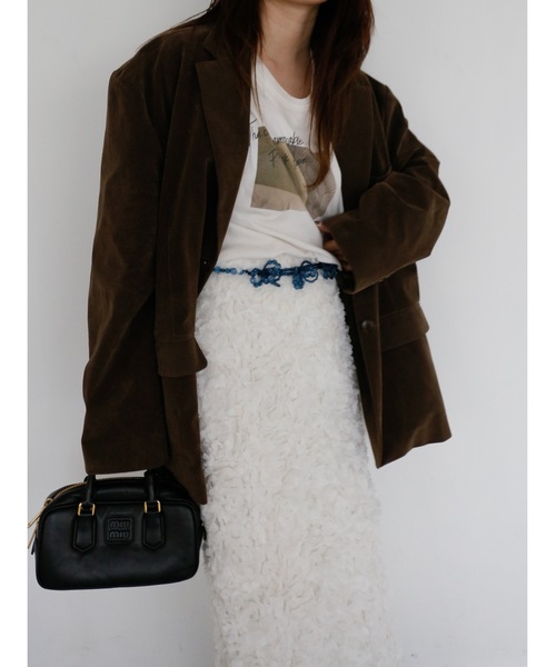 Katrin TOKYO（カトリーントーキョー）の「flower I line skirt（スカート・レディース・アイボリー・XS/S/M/S-Short）」の22枚目の写真