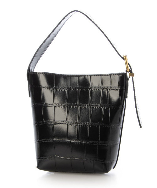 cache cache(カシュ カシュ)の「カシュカシュ cachechche / クロコ型押し2wayミニショルダー(ショルダーバッグ・レディース・ブラウン/ワインレッド/チョコ/ブラック・FREE)」の5枚目の写真