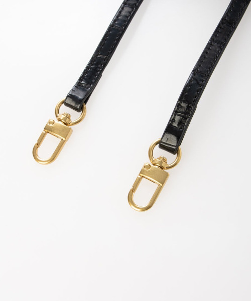 cache cache(カシュ カシュ)の「カシュカシュ cachechche / クロコ型押し2wayミニショルダー(ショルダーバッグ・レディース・ブラウン/ワインレッド/チョコ/ブラック・FREE)」の9枚目の写真
