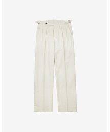 Reve Cotton Washed Trousers (Ivory)