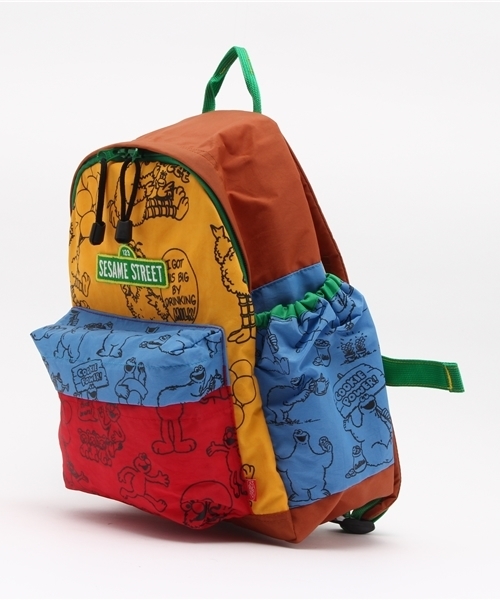 One deux boo（ワンドゥーブー）の「SESAME STREET バックパック（バックパック/リュック・キッズ・カラフル・MEDIUM/LARGE/SMALL）」の5枚目の写真
