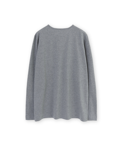 BROWNYARD(ブラウンヤード)の「エッセンシャルロングスリーブ、グレー(Tシャツ/カットソー・レディース・その他・4/6/3/5)」の2枚目の写真