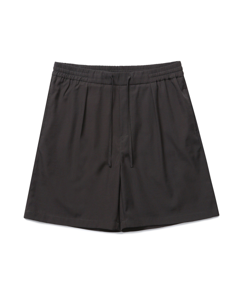 CONNECT KINLOCH(コネクトキンロック)の「コットンサイドバンディングハーフパンツ(チャコール)(その他パンツ・メンズ・その他・MEDIUM/LARGE/X-LARGE)」の1枚目の写真