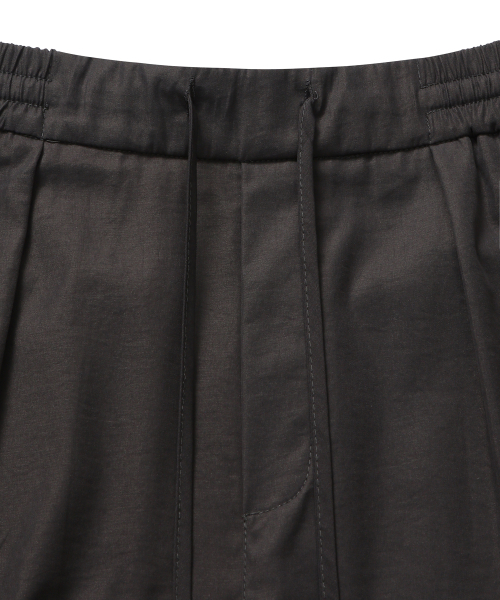CONNECT KINLOCH(コネクトキンロック)の「コットンサイドバンディングハーフパンツ(チャコール)(その他パンツ・メンズ・その他・MEDIUM/LARGE/X-LARGE)」の6枚目の写真