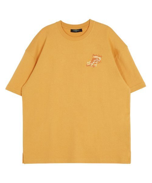 ASTRAL PROJECTION（アストラルプロジェクション）の「バックアストラルグラフィティラウンドネック15番手コットン半袖Tシャツ_チェダー（Tシャツ/カットソー・メンズ・その他・LARGE/X-LARGE）」の2枚目の写真
