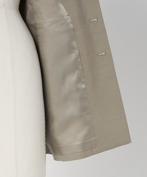 LOEFF（ロエフ）の「＜LOEFF＞ギャバジン シャープ ベスト（ベスト・レディース・ナチュラル/ダークグレー・1/0）」の20枚目の写真