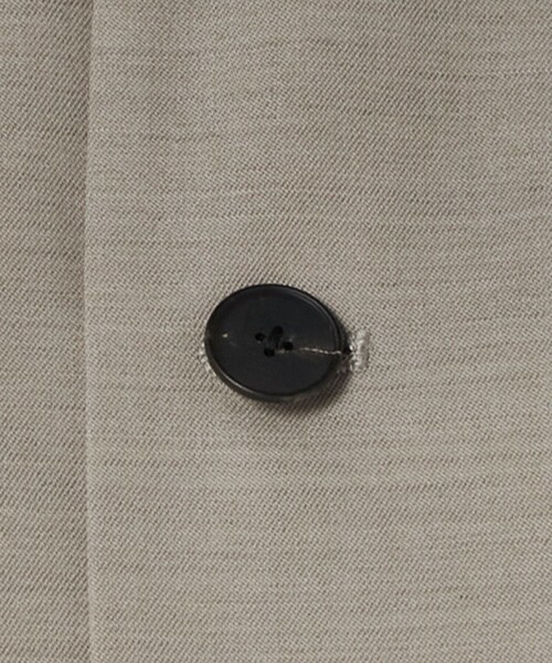 LOEFF（ロエフ）の「＜LOEFF＞ギャバジン シャープ ベスト（ベスト・レディース・ナチュラル/ダークグレー・1/0）」の21枚目の写真