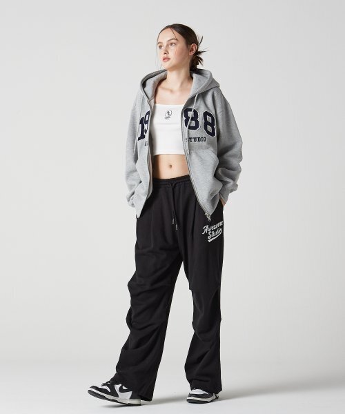 AWESOME STUDIO(オーサムスタジオ)の「1988 ブークルフードジップアップ メランジグレー(パーカー・レディース・その他・LARGE/MEDIUM)」の6枚目の写真