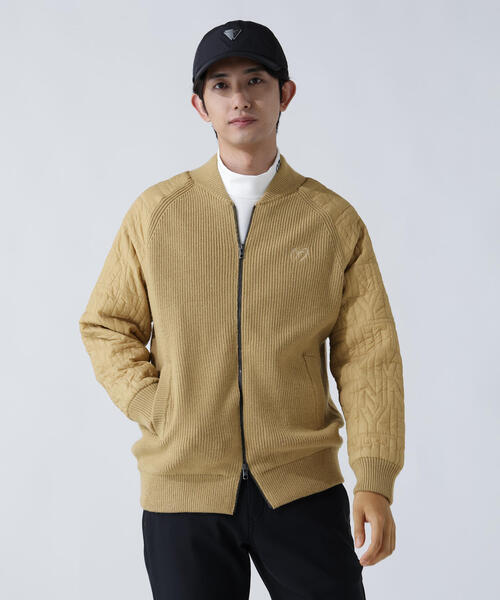 MASTER BUNNY EDITION】ニットジップブルゾン（ブルゾン）｜MASTER