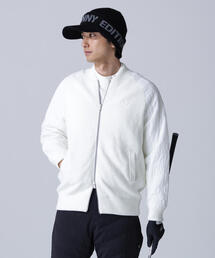 MASTER BUNNY EDITION（マスターバニーエディション）の「【MASTER BUNNY EDITION】ニットジップブルゾン（ブルゾン）」