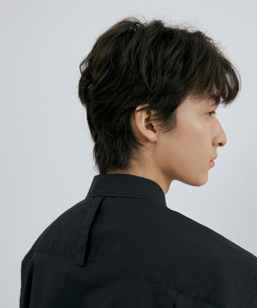 ENDOOR(エンドア)の「Typewriter ring 1/2 shirt (black)(シャツ/ブラウス・メンズ・その他・1/2/3)」の4枚目の写真