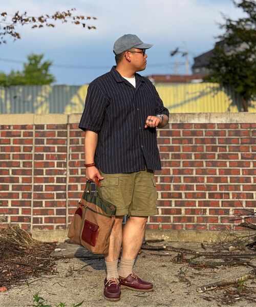A NOTHING(アナッシング)の「ストライプLCテーラード1/2シャツ(ネイビー)(シャツ/ブラウス・レディース・その他・SMALL/MEDIUM/LARGE)」の22枚目の写真