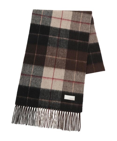 Te chichi（テチチ）の「カシミア混リバーシブルチェックマフラー（ストール/ショール・レディース・レッド/ブラウン/ベージュ・F）」の8枚目の写真