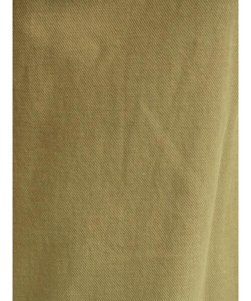 TSUHARU by Samansa Mos2（ツハルバイサマンサモスモス）の「[tukuroi]綿麻ツイル刺繍パンツ（その他パンツ・レディース・ベージュ/ブラウン・F）」の3枚目の写真