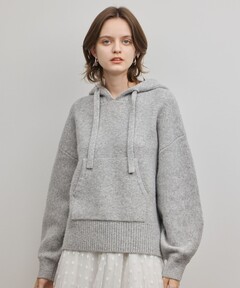 Mohair knit hoodie（パーカー）｜Rose Muse（ロゼミューズ）の