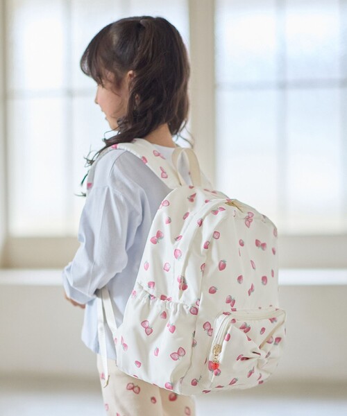 【新品】Tinycottons 25SS いちご柄リュック Strawberry Collection】【10L容量】いちご総柄リュック（バックパック