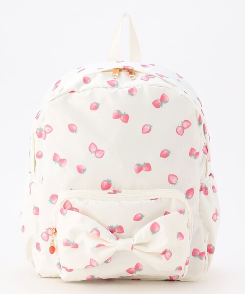 【新品】Tinycottons 25SS いちご柄リュック Strawberry Collection】【10L容量】いちご総柄リュック（バックパック