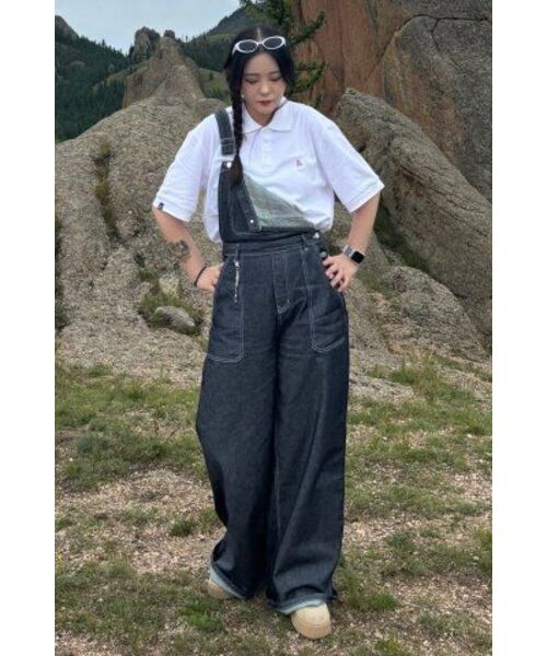 LENGAGEMENT（ランガージュマン）の「クラシックコットンピケカラーTシャツ[ホワイト]（ポロシャツ・レディース・その他・MEDIUM/LARGE/X-LARGE）」の6枚目の写真