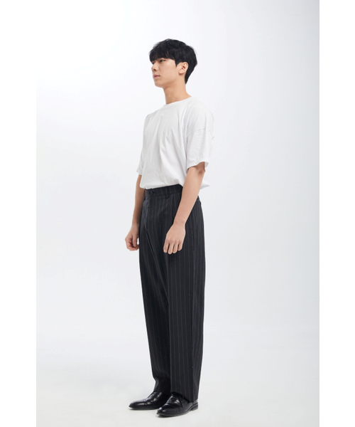 SELFISHAFFECTION(セルフィッシュ アフェクション)の「Charcoal Grey Wool Pants(スラックス・メンズ・その他・MEDIUM)」の3枚目の写真