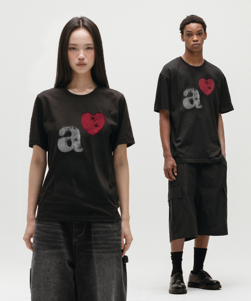 KANEITEI(カネイテイ)の「A LOVE ショートスリーブ(ブラック)(Tシャツ/カットソー・レディース・ブラック・SMALL/MEDIUM/LARGE)」の17枚目の写真