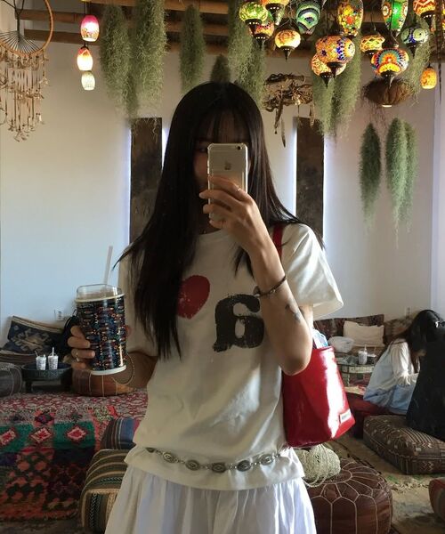 KANEITEI(カネイテイ)の「A LOVE ショートスリーブ(ブラック)(Tシャツ/カットソー・レディース・ブラック・SMALL/MEDIUM/LARGE)」の22枚目の写真